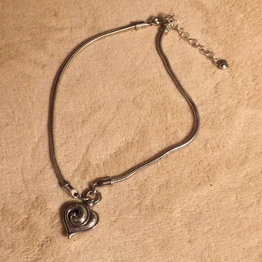 New Brighton Silver Heart Necklace